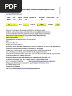 Pump System Total Head Calculation Example Complete (Imperial Units)