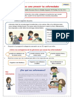 Día 2 Indagamos Como Prevenir Las Enfermedades