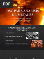 1.DSC para Análisis de Metales