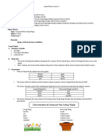 Learning Objectives:: Characteristics of Living and Non-Living Things