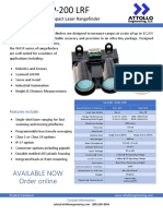 Available Now Order Online: 200m Compact Laser Rangefinder