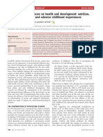 Environmental Influences On Health and Development - Nutrition, Substance Exposure, and Adverse Childhood Experiences