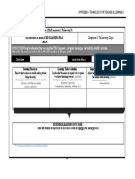 Experiential Episodes: Technology-Enhanced Learning Plan (TELP)