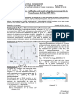 Primera Practica Calificada Equivalente A La Primera Monografía de Transferencia de Calor MN 310 A