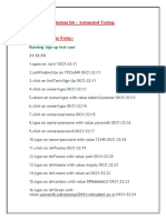 Testing User (Sign Up) Form:-: Selenium Ide: Automated Testing