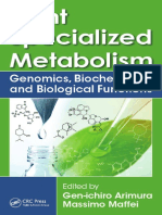 Plant Specialized Metabolism