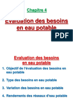 4 - Evaluation Des Besoins en Eau Potable