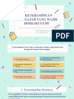 8 Keterampilan Mengajar