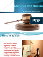 Hubungan Antara Manusia & Hukum