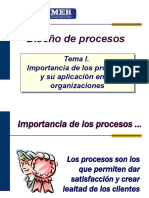 Importancia de Los Procesos y Su Aplicación en Las Organizaciones