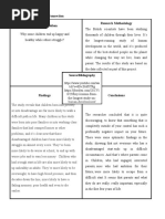 Activity 4. Research Connection Research Problem Research Methodology