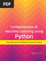 Fundamentals Machine Learning Using Pyth