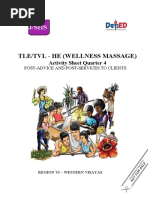 J/SHS: Tle/Tvl - He (Wellness Massage)