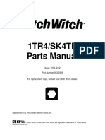 1TR4 SK4TR Parts Manual 053-2309