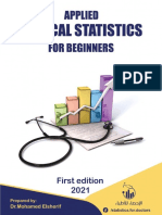 Applied Medical Statistics For Beginners, M. Elsherif 2021