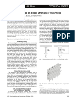 Effect of Duct Type On Shear Strength of Thin Webs: Aci Structural Journal Technical Paper