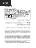 Formacion Continua Aprendizaje A Lo Largo de La Vida y PLEs