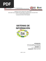 Informe de La Unidad 4 Sistema de Información