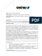 Fichamento Os Argonautas Do Pacifico Ocidental