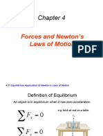 Forces and Newton's Laws of Motion