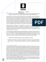 Directiva para Investigación de Delitos Cometidos en El Marco de Las Protestas