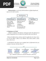 Course Notes in Fluid Mechanics University of Benghazi Lecturer: Mr. Mohamed Elgabaili