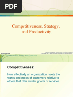 Competitiveness, Strategy, and Productivity