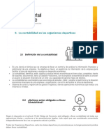 La Contabilidad en Los Organismos Deportivos