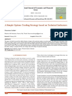 A Simple Options Trading Strategy Based On Technical Indicators