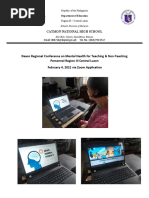 Deaco Regional Conference On Mental Health For Teaching & Non-Teaching Personnel Region III Central Luzon YOLANDA IGNACIO