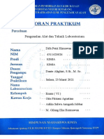 Laporan Pratikum Alat Dan Teknik Laboratorium