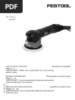 Festool RO 150 E Manual