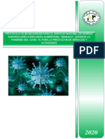 Protocolo de Bioseguridad - Senasag 2020