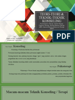 TB2 PPT Konseling & Psikoterapi - KLP 5 - Lichelle & Donleiic - Teknik, Teori Terapi Konseling