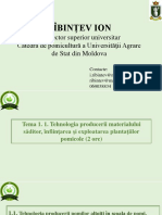 1 - Temă. Tehnologia Producerii Materialului Săditor Şi Înfiinţării Plantaţiilor Pomicole