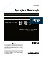 D51ex-22 d51px-22 Operacao Manutencao - b10001 Acima