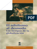 El Nihilismo Al Desnudo. Hinkelammert