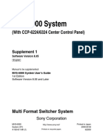 MVS-6000 System: (With CCP-6224/6324 Center Control Panel)