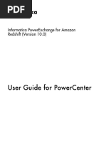 User Guide For Powercenter: Informatica Powerexchange For Amazon Redshift (Version 10.0)