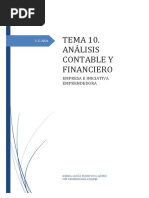 T.10. Análisis Contable y Financiero