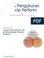 Pemeriksaan Muscle Perform-Strength Test