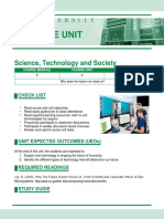 Course Unit-Why Does The Future Not Need Us