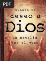 John Piper-Cuando No Deseo A Dios