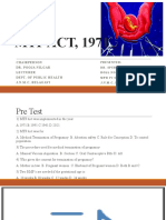 MTP ACT, 1971: Chairperson Dr. Pooja Nilgar Lecturer Dept. of Public Health J.N.M.C, Belagavi