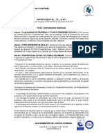 Proyecto de Ley 179de 2011 - Plan Nacional Desarrollo 2010-2014