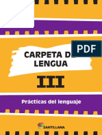 Carpeta de Lengua III