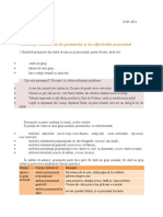 Posibilitati Combinatorii Ale Pronumeluiclasa A VII