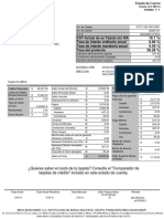 ¿Quieres Saber El Costo de Tu Tarjeta? Consulta El "Comparador de Tarjetas de CR Édito" Incluido en Este Estado de Cuenta