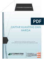 Daftar Harga Dan Kuantitas