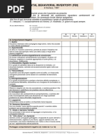 Frontal Behavioral Inventory (Fbi) : A Kertesz, 1997